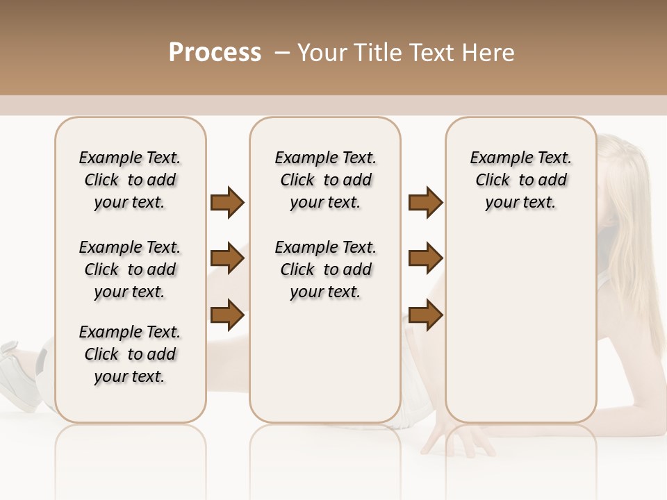 Cute Lifestyle Fan PowerPoint Template