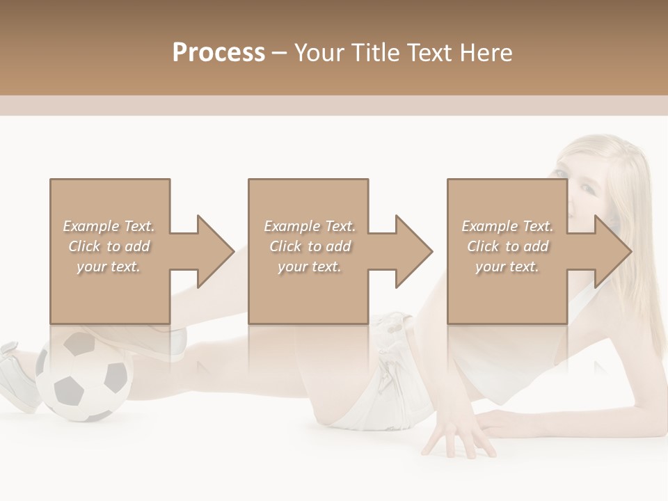 Cute Lifestyle Fan PowerPoint Template
