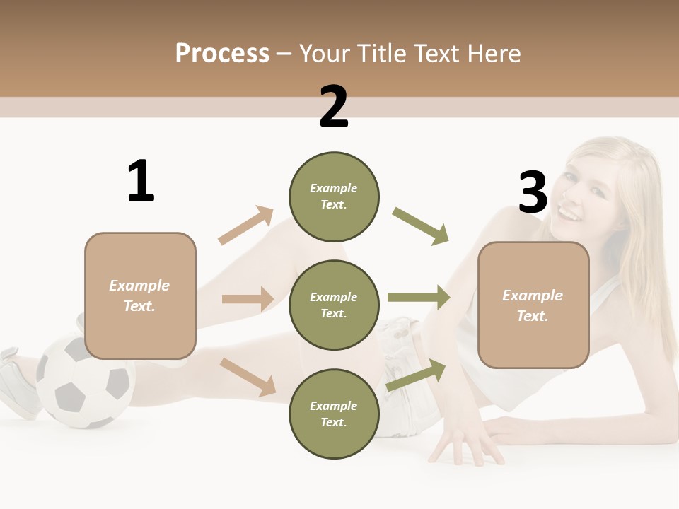 Cute Lifestyle Fan PowerPoint Template