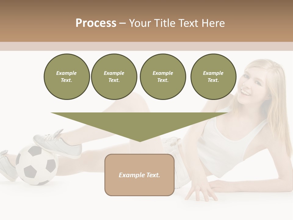 Cute Lifestyle Fan PowerPoint Template