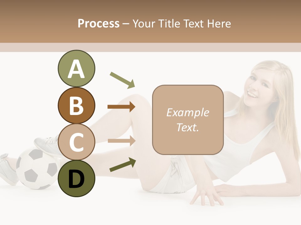 Cute Lifestyle Fan PowerPoint Template