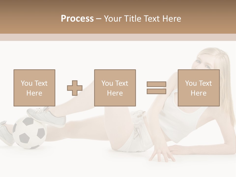 Cute Lifestyle Fan PowerPoint Template