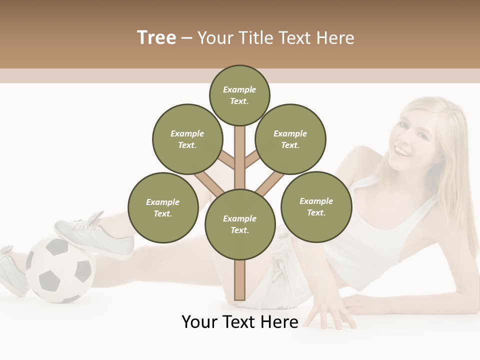 Cute Lifestyle Fan PowerPoint Template