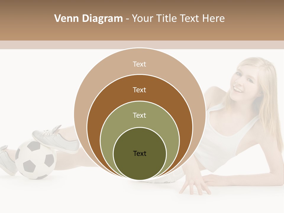 Cute Lifestyle Fan PowerPoint Template