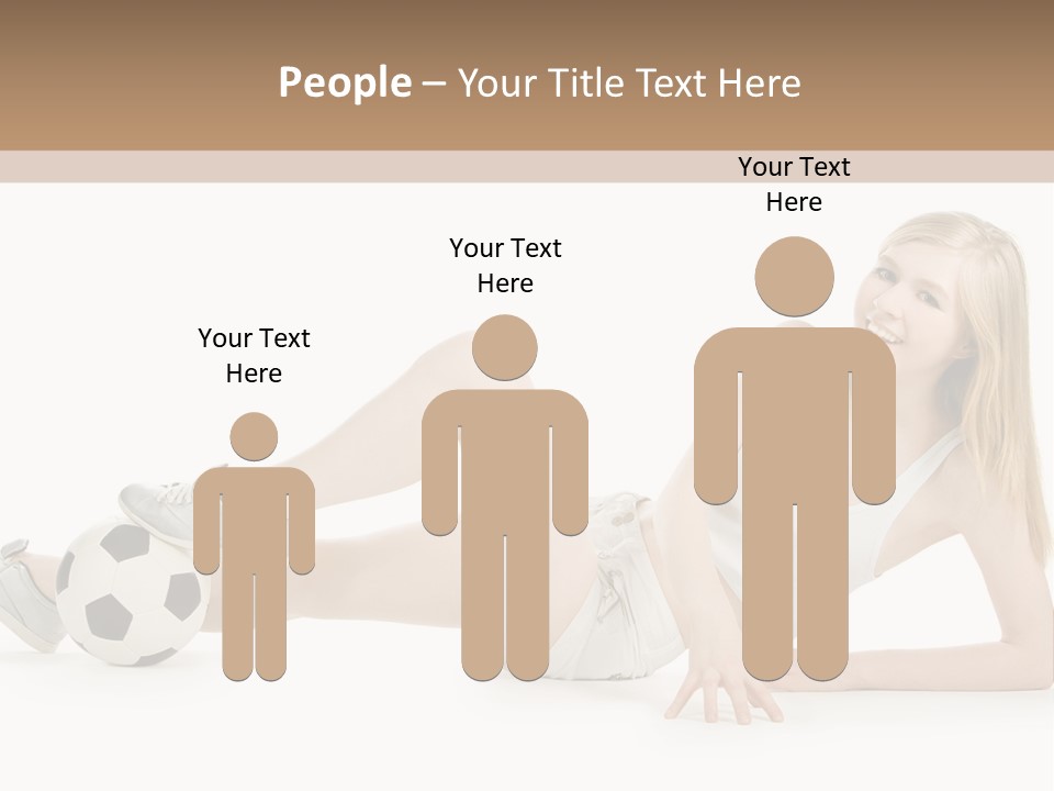 Cute Lifestyle Fan PowerPoint Template