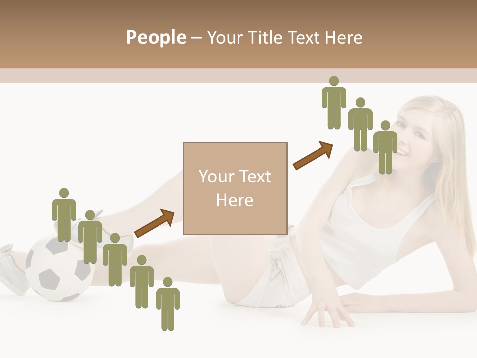 Cute Lifestyle Fan PowerPoint Template