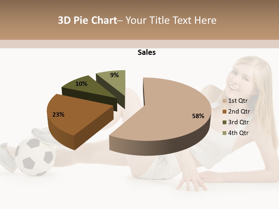 Cute Lifestyle Fan PowerPoint Template