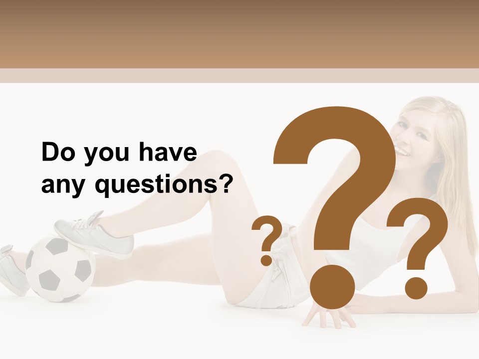 Cute Lifestyle Fan PowerPoint Template