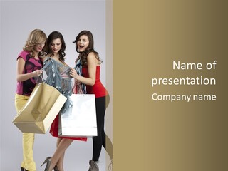 Bag Happiness Fun PowerPoint Template