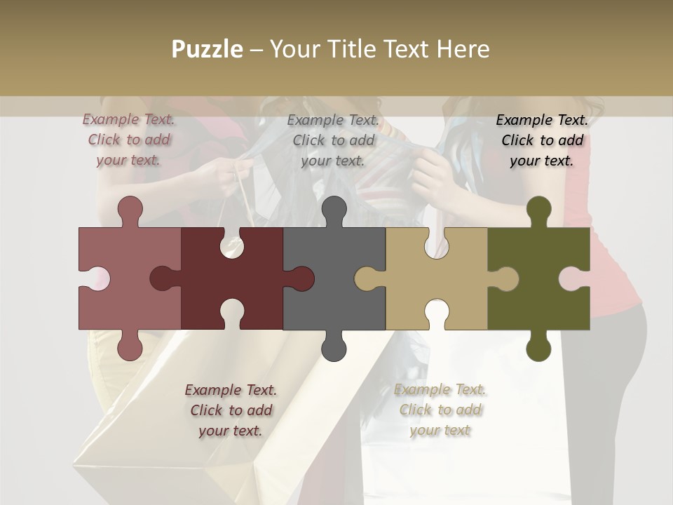 Bag Happiness Fun PowerPoint Template