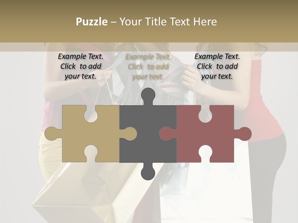 Bag Happiness Fun PowerPoint Template