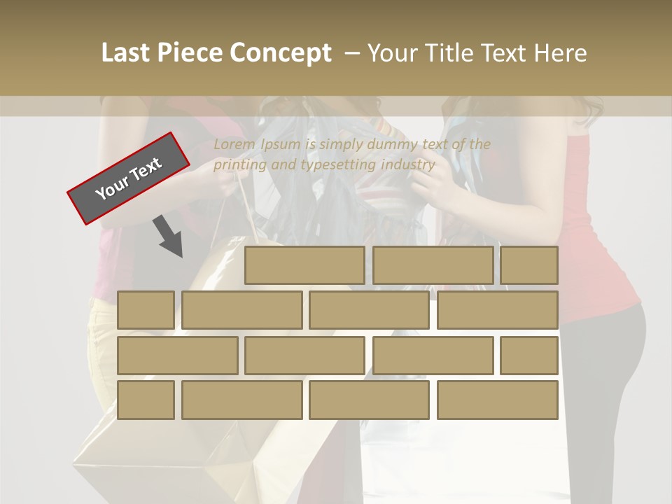 Bag Happiness Fun PowerPoint Template