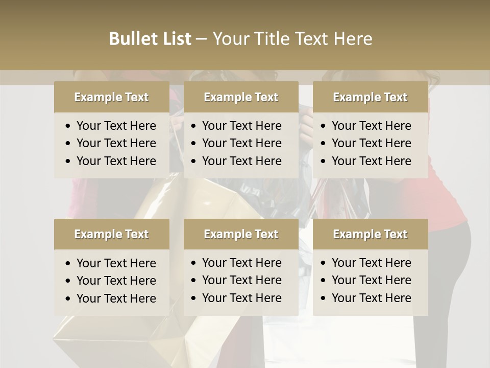 Bag Happiness Fun PowerPoint Template