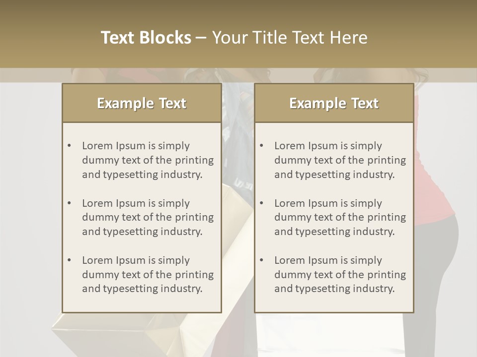 Bag Happiness Fun PowerPoint Template