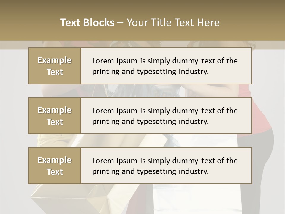 Bag Happiness Fun PowerPoint Template