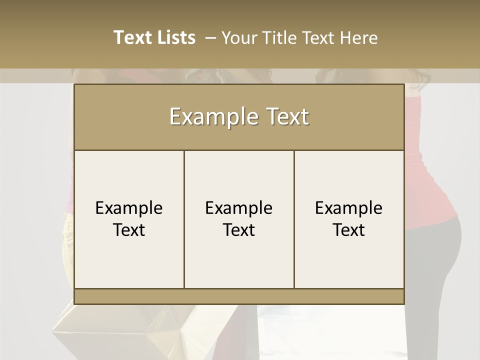 Bag Happiness Fun PowerPoint Template