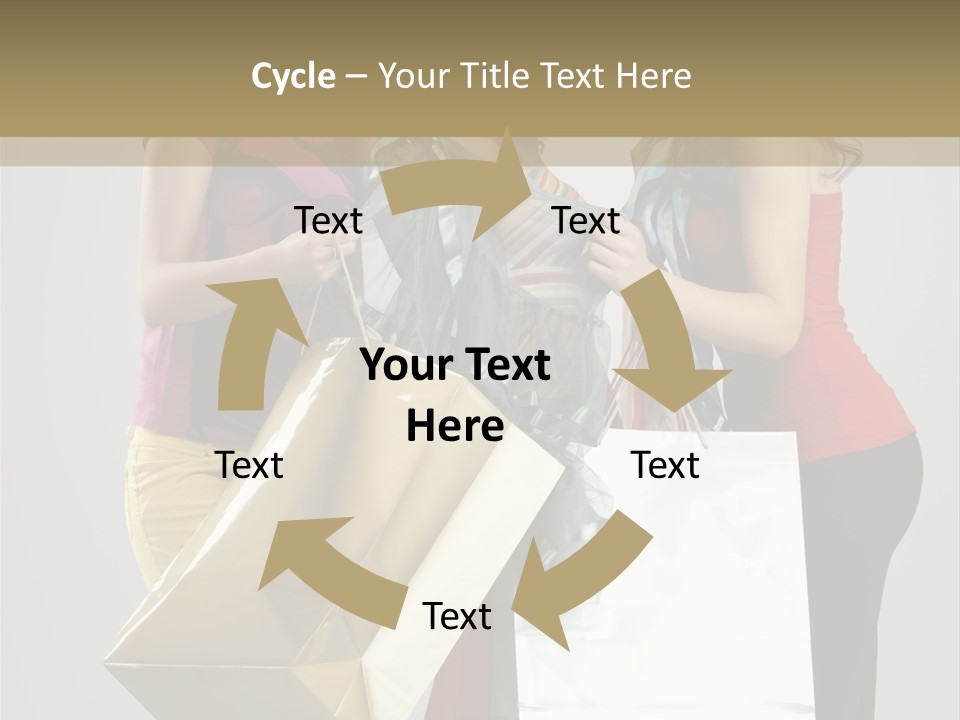 Bag Happiness Fun PowerPoint Template