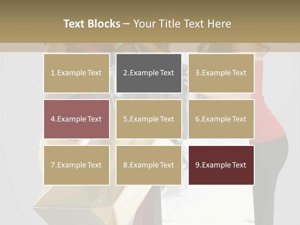 Bag Happiness Fun PowerPoint Template