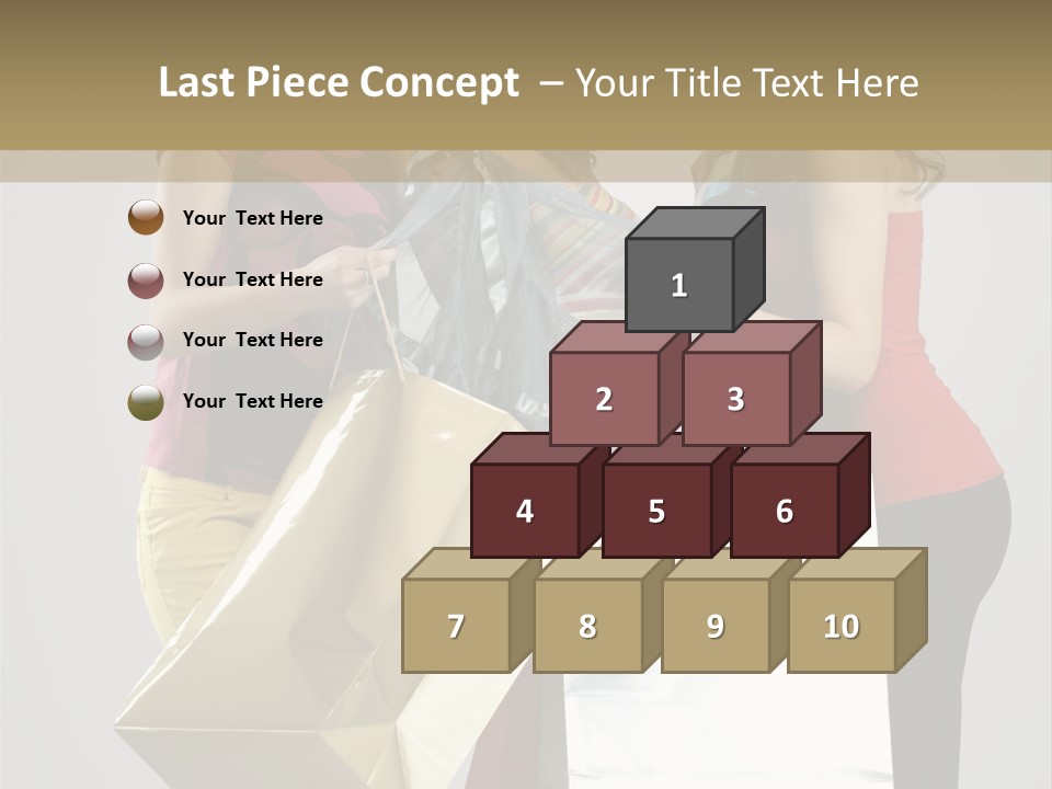 Bag Happiness Fun PowerPoint Template