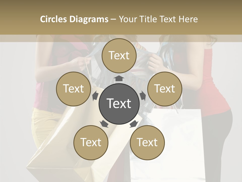 Bag Happiness Fun PowerPoint Template