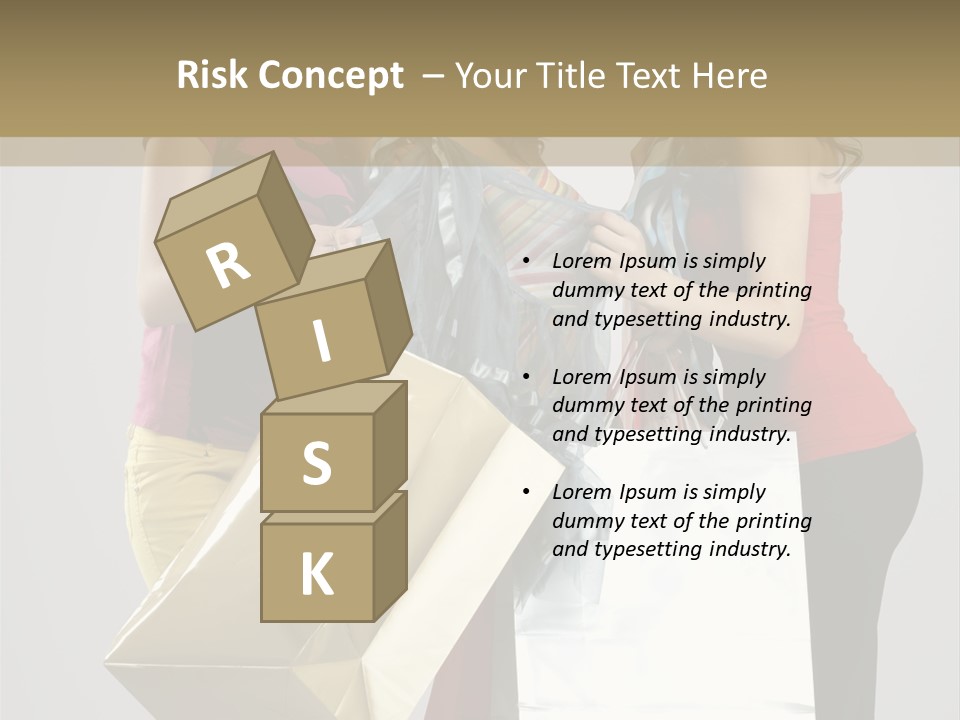 Bag Happiness Fun PowerPoint Template