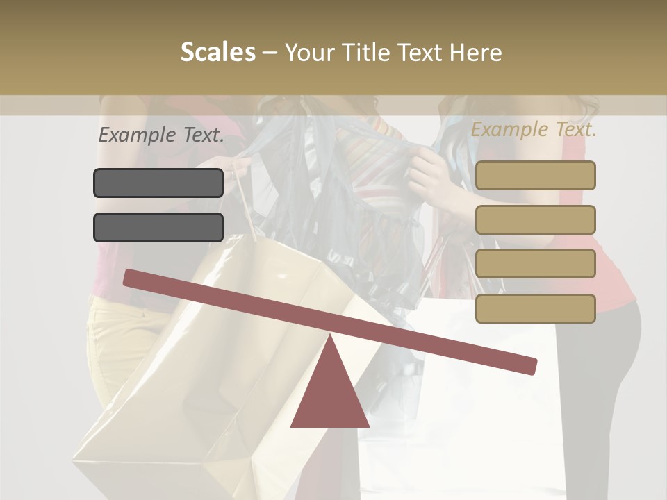 Bag Happiness Fun PowerPoint Template