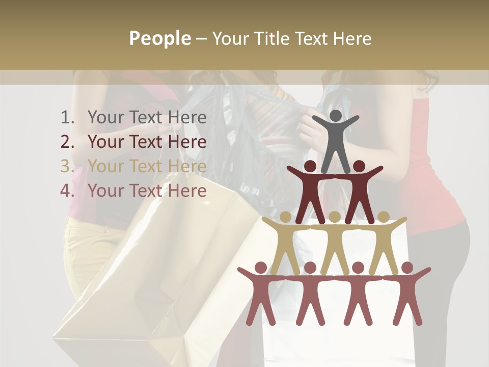 Bag Happiness Fun PowerPoint Template