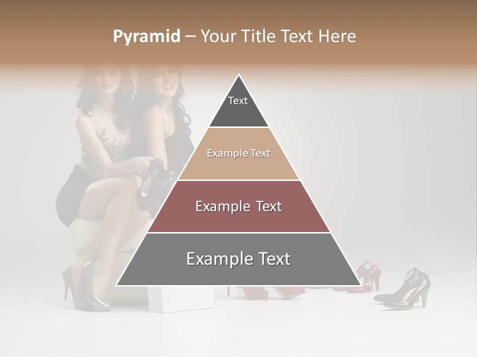 Casual Modern Girl PowerPoint Template