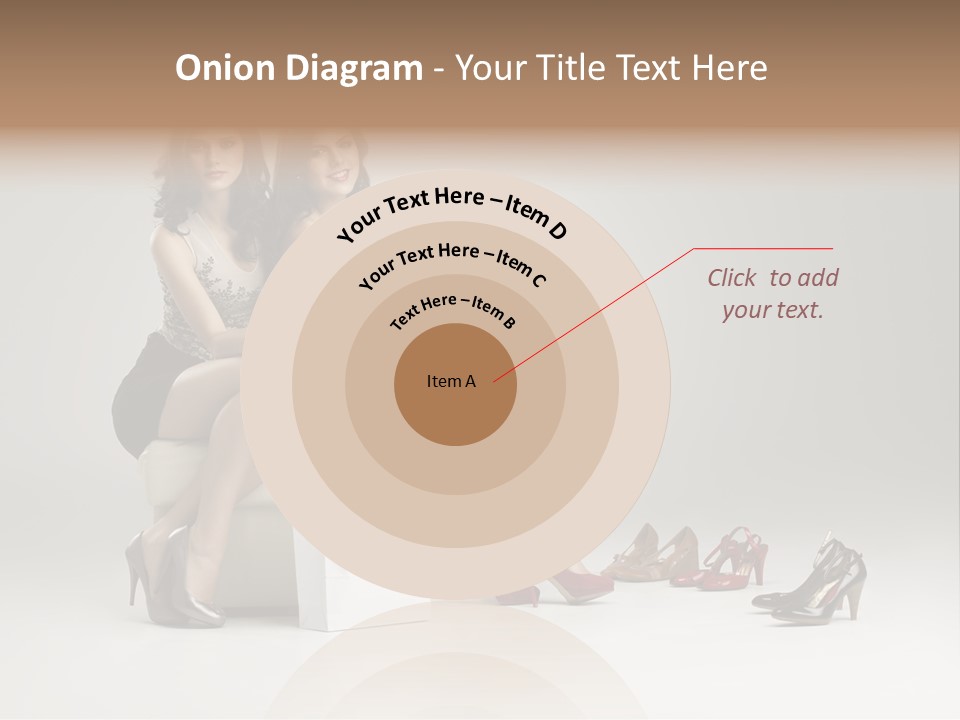 Casual Modern Girl PowerPoint Template