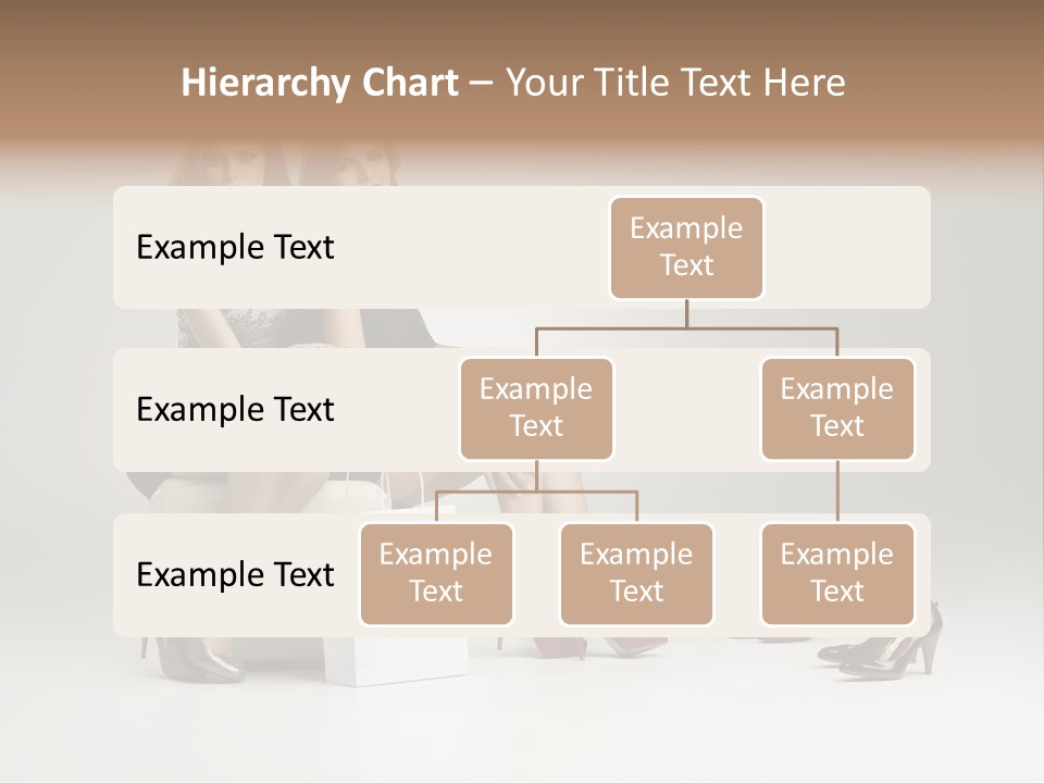 Casual Modern Girl PowerPoint Template