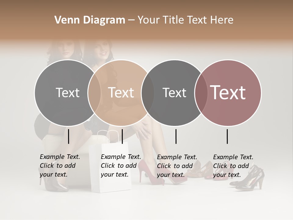 Casual Modern Girl PowerPoint Template