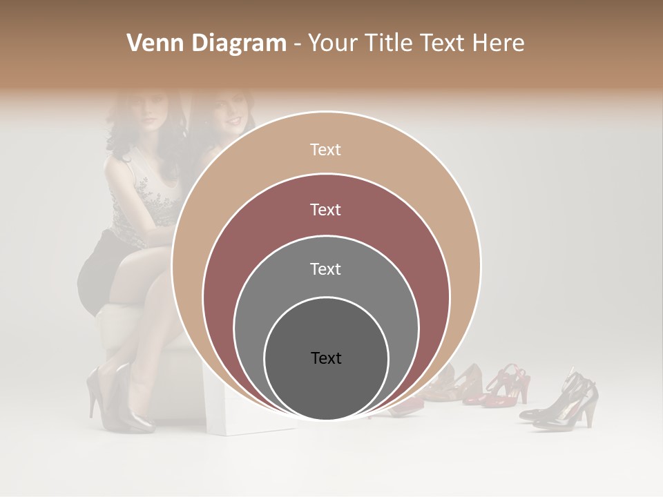 Casual Modern Girl PowerPoint Template