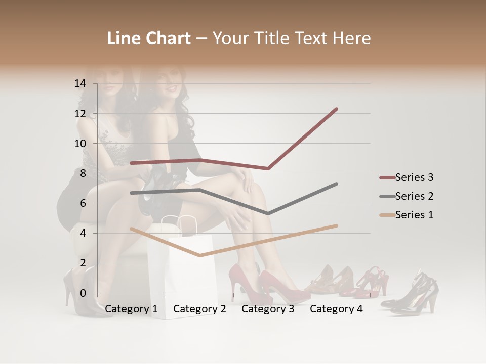 Casual Modern Girl PowerPoint Template