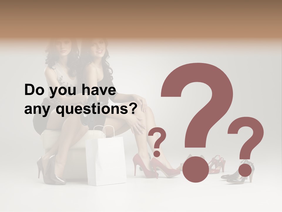 Casual Modern Girl PowerPoint Template