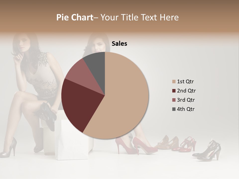 Mall Beautiful Footwear PowerPoint Template