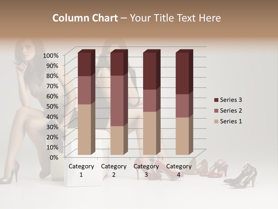 Mall Beautiful Footwear PowerPoint Template