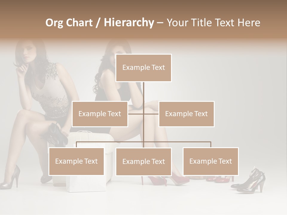 Mall Beautiful Footwear PowerPoint Template