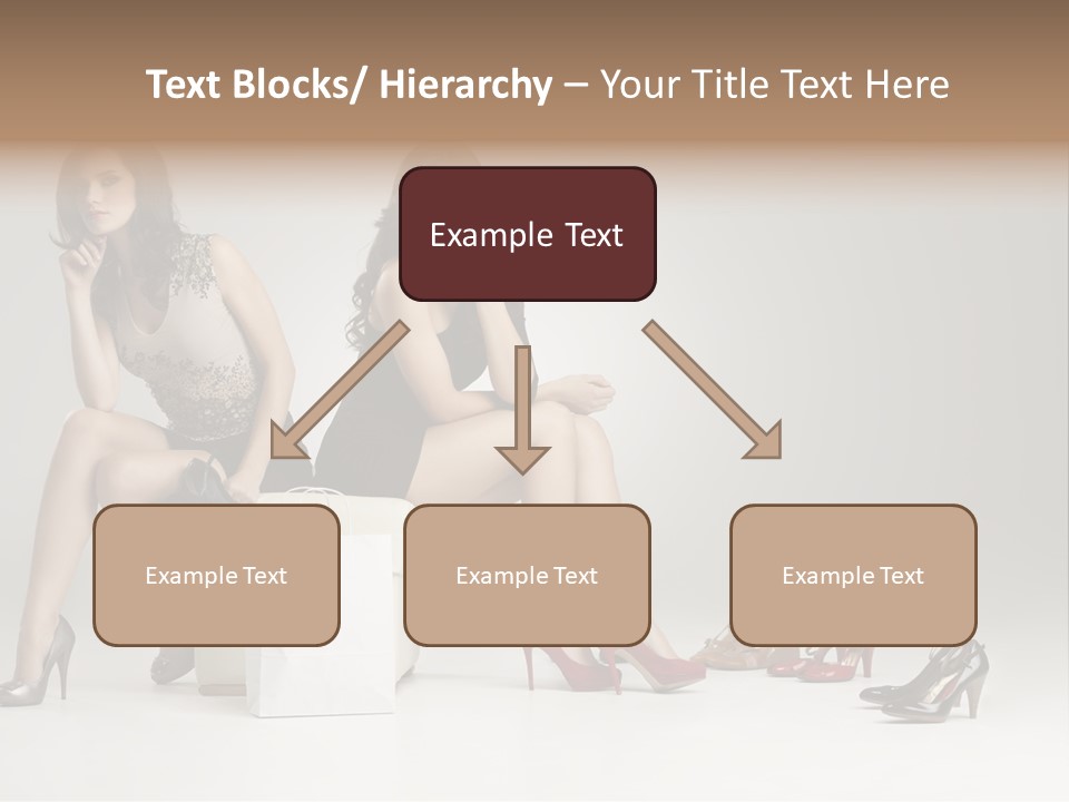 Mall Beautiful Footwear PowerPoint Template