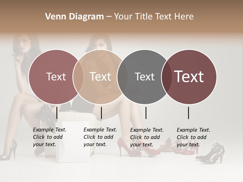 Mall Beautiful Footwear PowerPoint Template