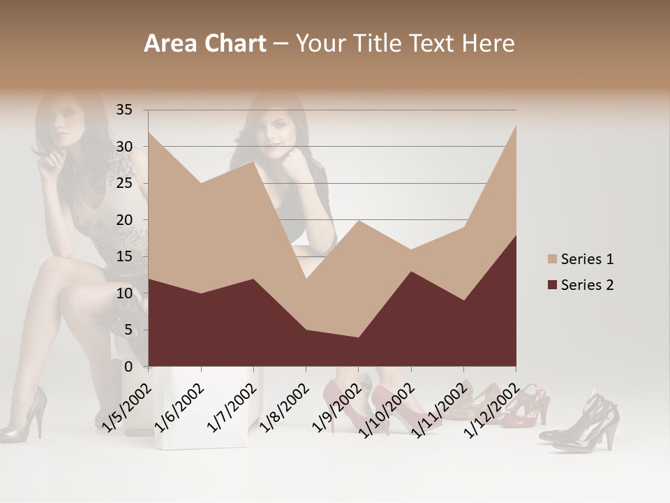 Mall Beautiful Footwear PowerPoint Template