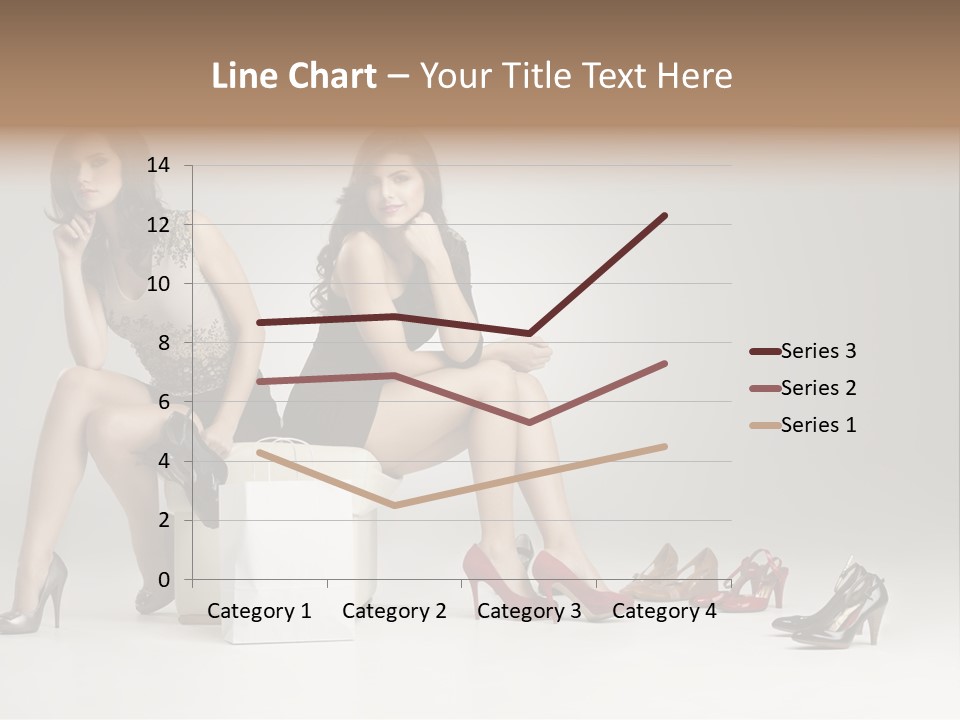 Mall Beautiful Footwear PowerPoint Template