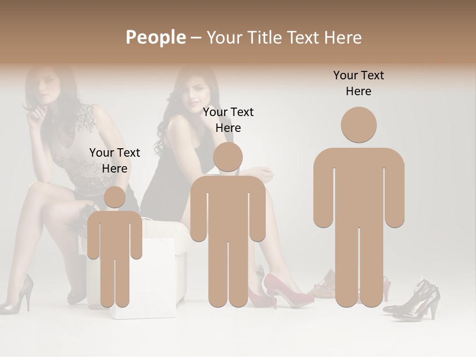 Mall Beautiful Footwear PowerPoint Template