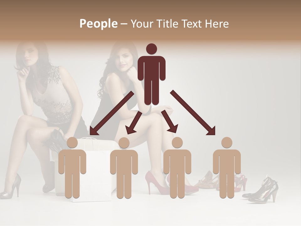 Mall Beautiful Footwear PowerPoint Template