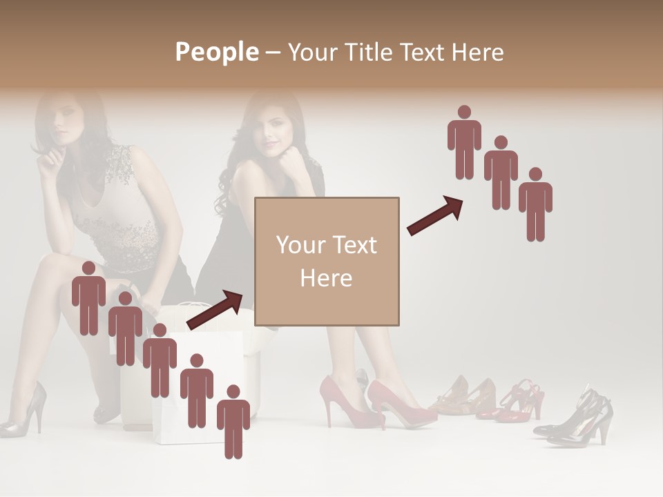 Mall Beautiful Footwear PowerPoint Template