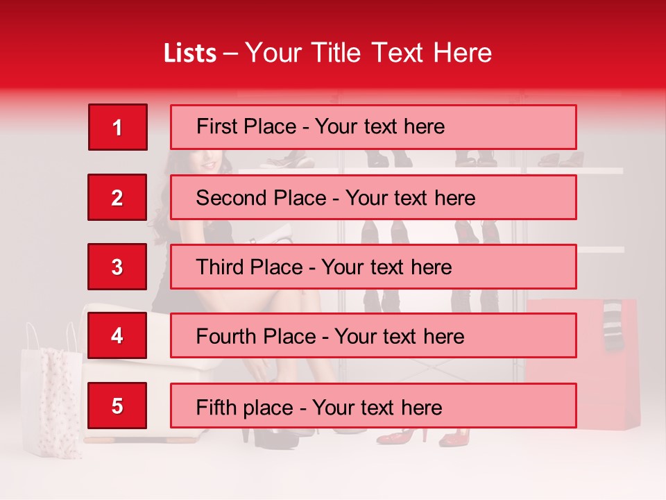 Fashion Gorgeous Fun PowerPoint Template