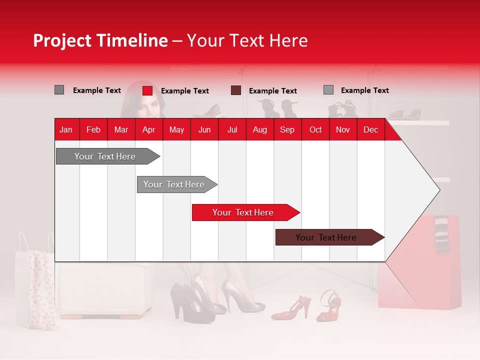 Fashion Gorgeous Fun PowerPoint Template