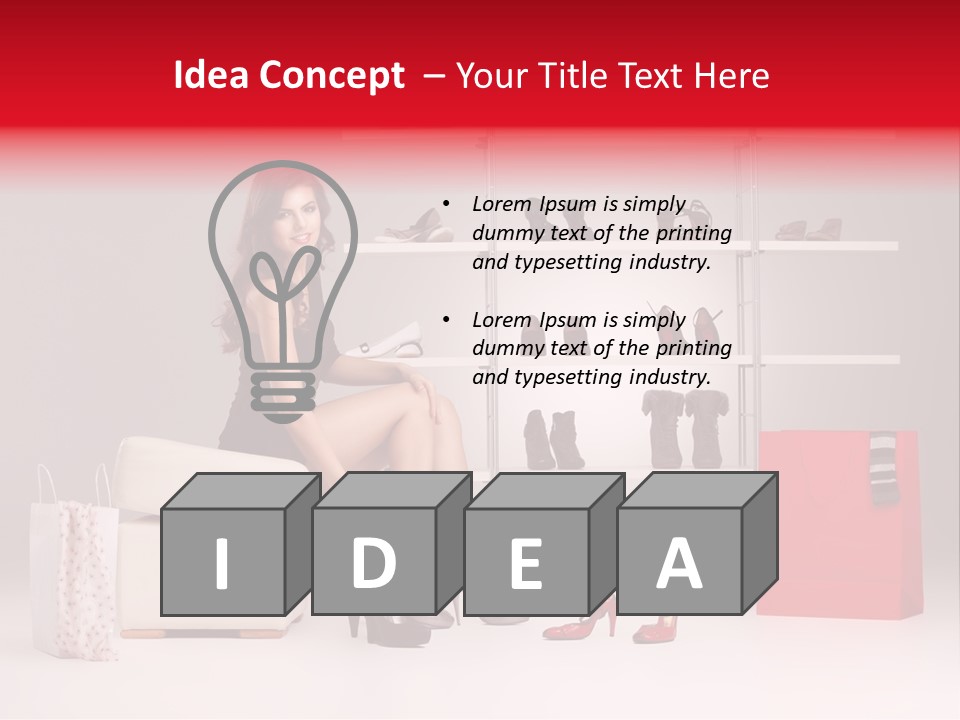 Fashion Gorgeous Fun PowerPoint Template