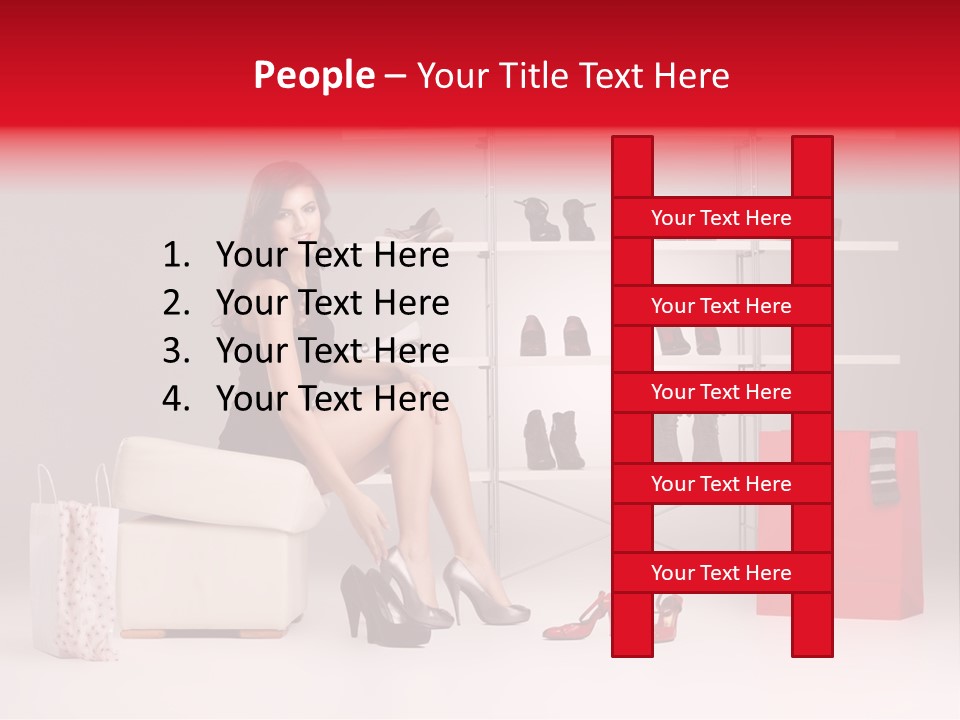 Fashion Gorgeous Fun PowerPoint Template