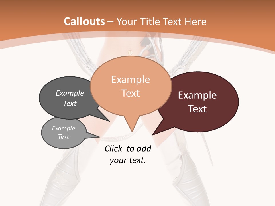 Humor Di Cu Ion Figure PowerPoint Template