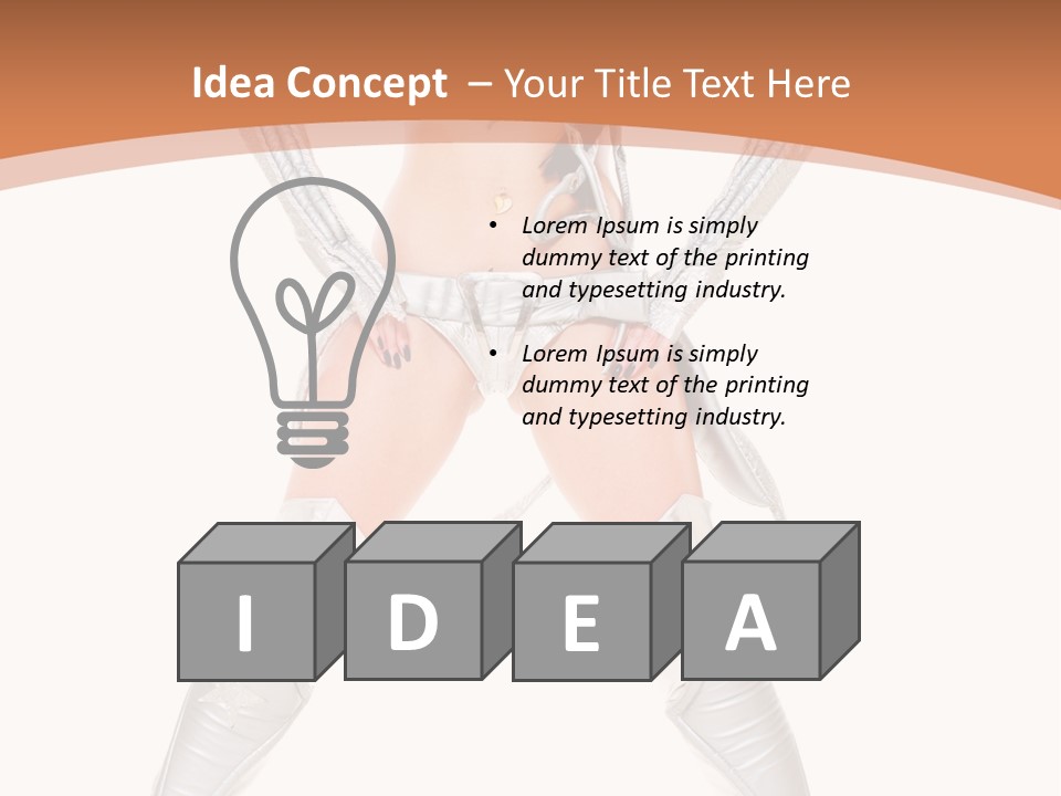 Humor Di Cu Ion Figure PowerPoint Template